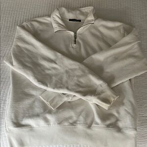 Brandy Melville Off-White Zip-Up
